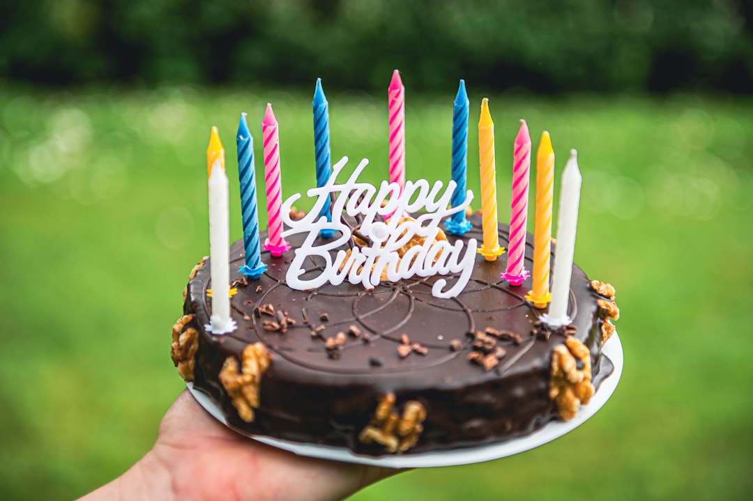 Photo Birthday cake