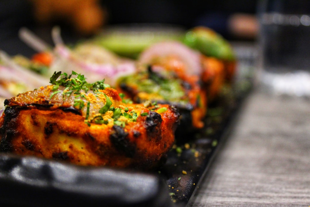 Photo Grilled skewers